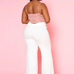 Plus Size High Waist Straight Leg Pants -Radiant Drape Sales 2022470 003 5