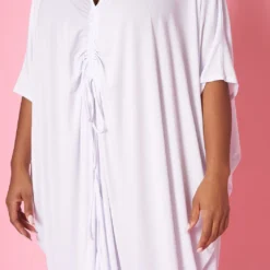 Plus Size Ruched Dolman Sleeve Maxi Dress 9 Plus Size Ruched Dolman Sleeve Maxi Dress -Radiant Drape Sales 2022481 002 5