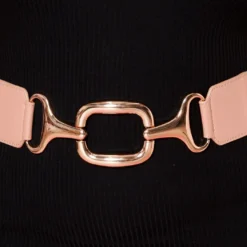 Womens Elastic Square Buckle Belt -Radiant Drape Sales 2022502 002 3