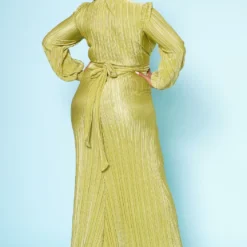 Plus Size Metallic Pleated Two Piece Set 10 Plus Size Metallic Pleated Two Piece Set -Radiant Drape Sales 2022510 001 4