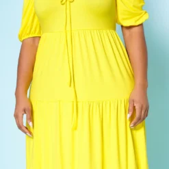 Plus Size Off Shoulder Fit & Flare Maxi Dress -Radiant Drape Sales 2022517 001 4