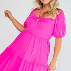 Plus Size Off Shoulder Fit & Flare Maxi Dress -Radiant Drape Sales 2022517 002 2