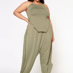 Plus Size Summer Feels Matching Two Piece Set