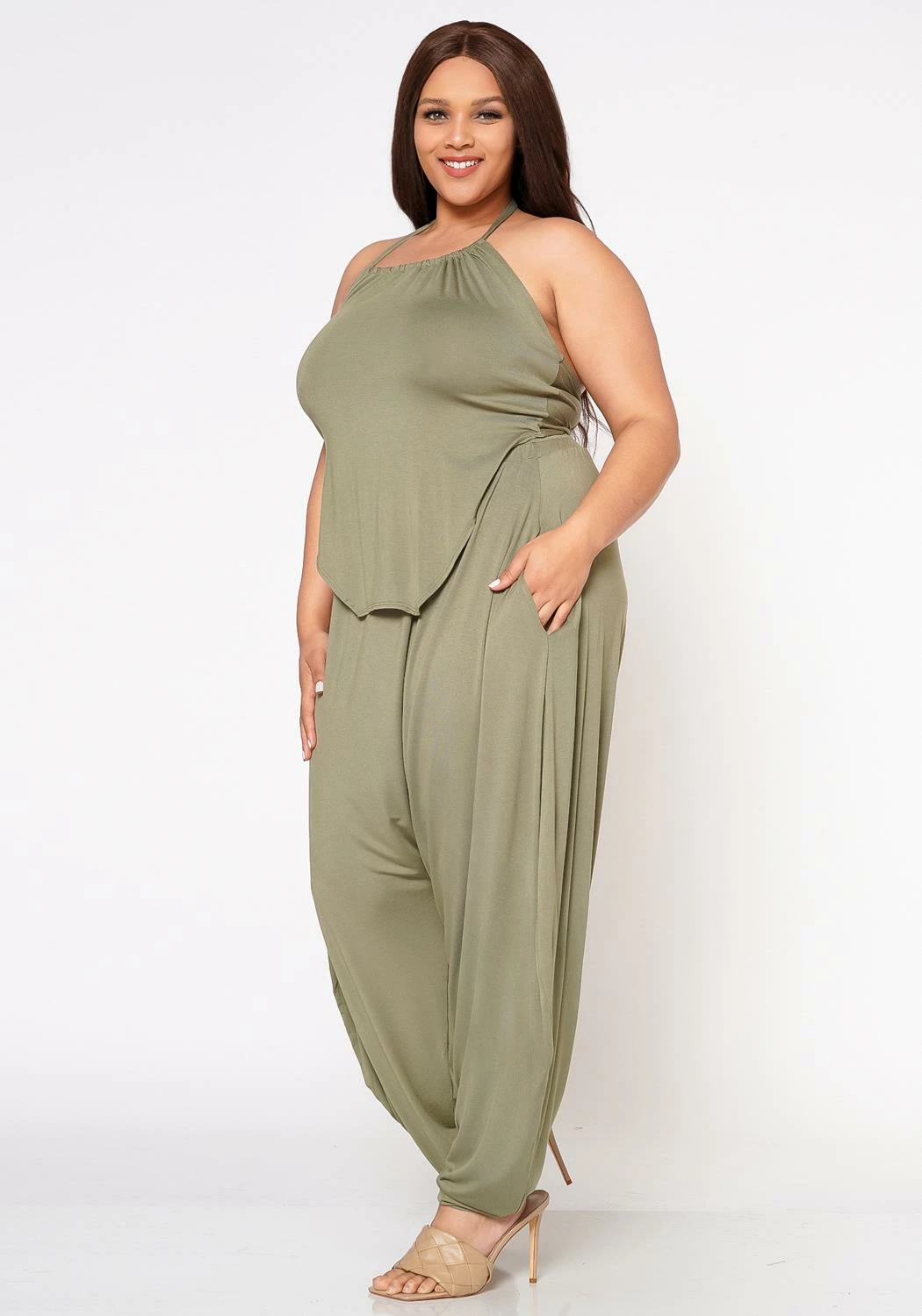 Plus Size Summer Feels Matching Two Piece Set 3 Plus Size Summer Feels Matching Two Piece Set - Image 3