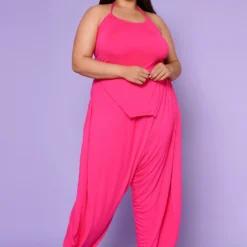 Plus Size Summer Feels Matching Two Piece Set