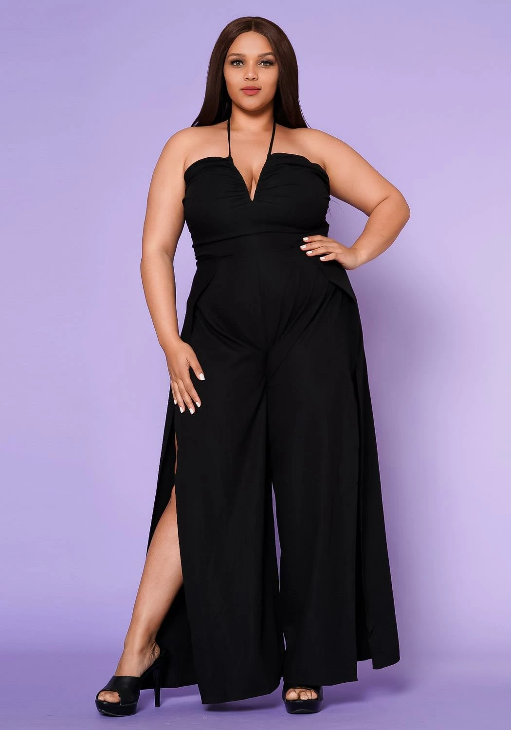 Plus Size Inresistable Tall Flare Leg Jumpsuit 1 Plus Size Inresistable Tall Flare Leg Jumpsuit