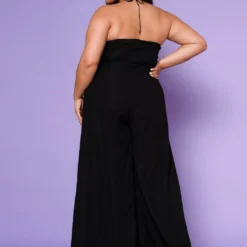 Plus Size Inresistable Tall Flare Leg Jumpsuit 10 Plus Size Inresistable Tall Flare Leg Jumpsuit -Radiant Drape Sales 2022556 001 4