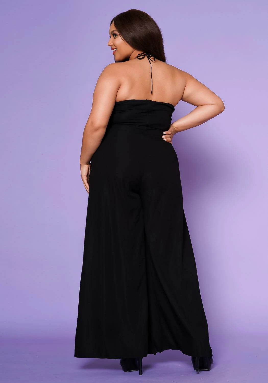Plus Size Inresistable Tall Flare Leg Jumpsuit 5 Plus Size Inresistable Tall Flare Leg Jumpsuit - Image 5