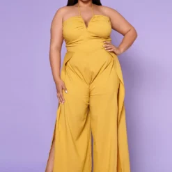 Plus Size Inresistable Tall Flare Leg Jumpsuit