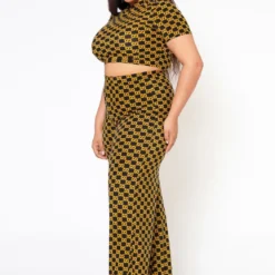 Plus Size Lavish CC Print Crop Top & Dress Pants Set -Radiant Drape Sales 2022573 001 2