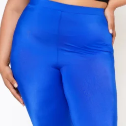 Plus Size Posh Stretch Satin Slim Pants 11 Plus Size Posh Stretch Satin Slim Pants -Radiant Drape Sales 2022581 002 0
