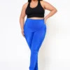 Plus Size Posh Stretch Satin Slim Pants
