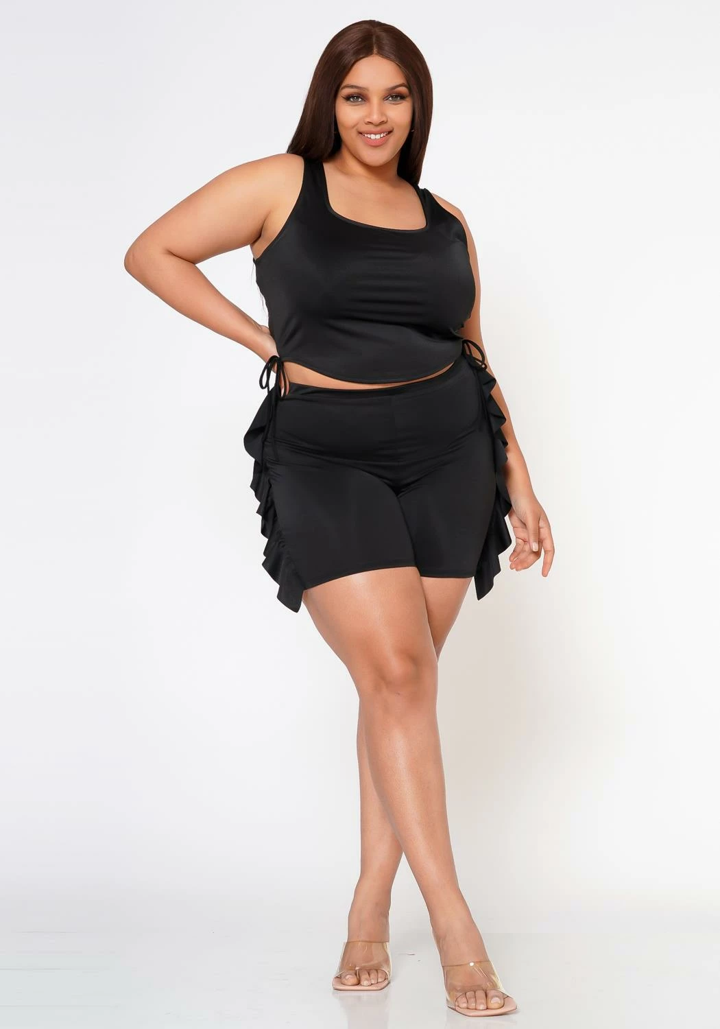 Plus Size Summer Slay Matching Set 2 Plus Size Summer Slay Matching Set - Image 2