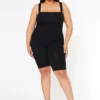 Plus Size Simply Flawless Cotton Cami Romper