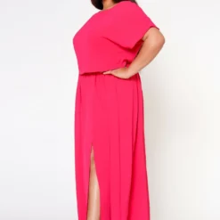 Plus Size Sincere Crop Blouse & Flare Maxi Skirt Set 9 Plus Size Sincere Crop Blouse & Flare Maxi Skirt Set -Radiant Drape Sales 2022594 002 3