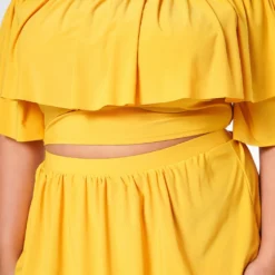 Plus Size Tiered Ruffle Top And Skirt Set 9 Plus Size Tiered Ruffle Top And Skirt Set -Radiant Drape Sales 2022623 003 5