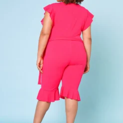 Plus Size Occasional Biker Romper -Radiant Drape Sales 2022643 003 3