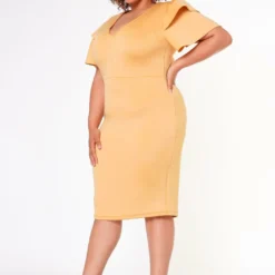 Plus Size Shoulder Flare Maxi Dress -Radiant Drape Sales 2022653 003 2