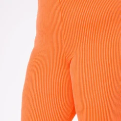 Plus Size Tube Top & Flare Leggings Ribbed Knit Set -Radiant Drape Sales 2022658 002 6