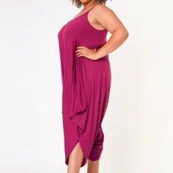 Plus Size Harem Cami Jumpsuit -Radiant Drape Sales 2022665 002 2