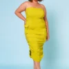 Plus Size Date Night Bodycon Tube Dress