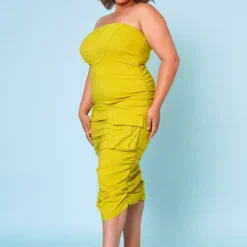 Plus Size Date Night Bodycon Tube Dress -Radiant Drape Sales 2022678 001 6